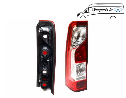 Replacement Rear Left Lamp for Master, Movano AND nv400 van models buy now at van parts ireland