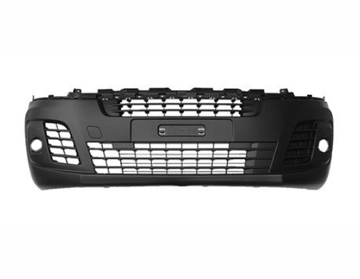 Black grained front bumper with fog lamps dispatch 16>
