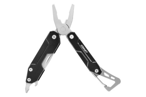 COAST Colter multi-tool open showing 8 tools