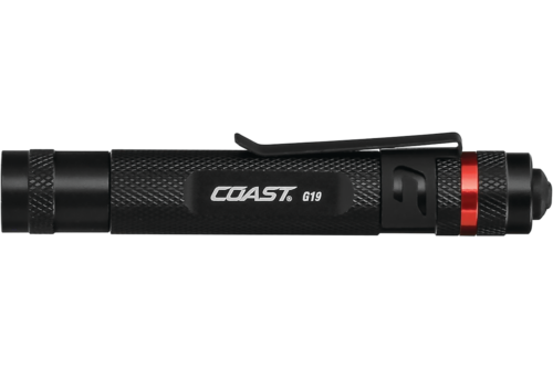 Coast G19 aluminium inspection torch with clip