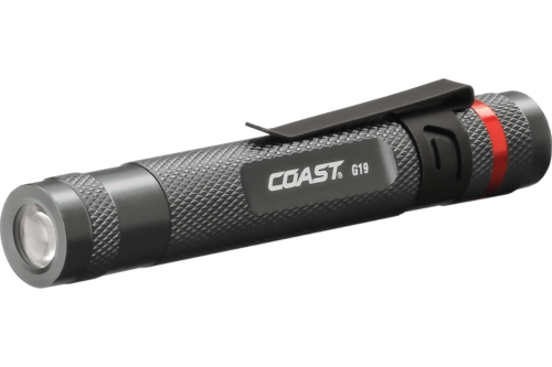Coast G19 aluminium inspection torch with clip