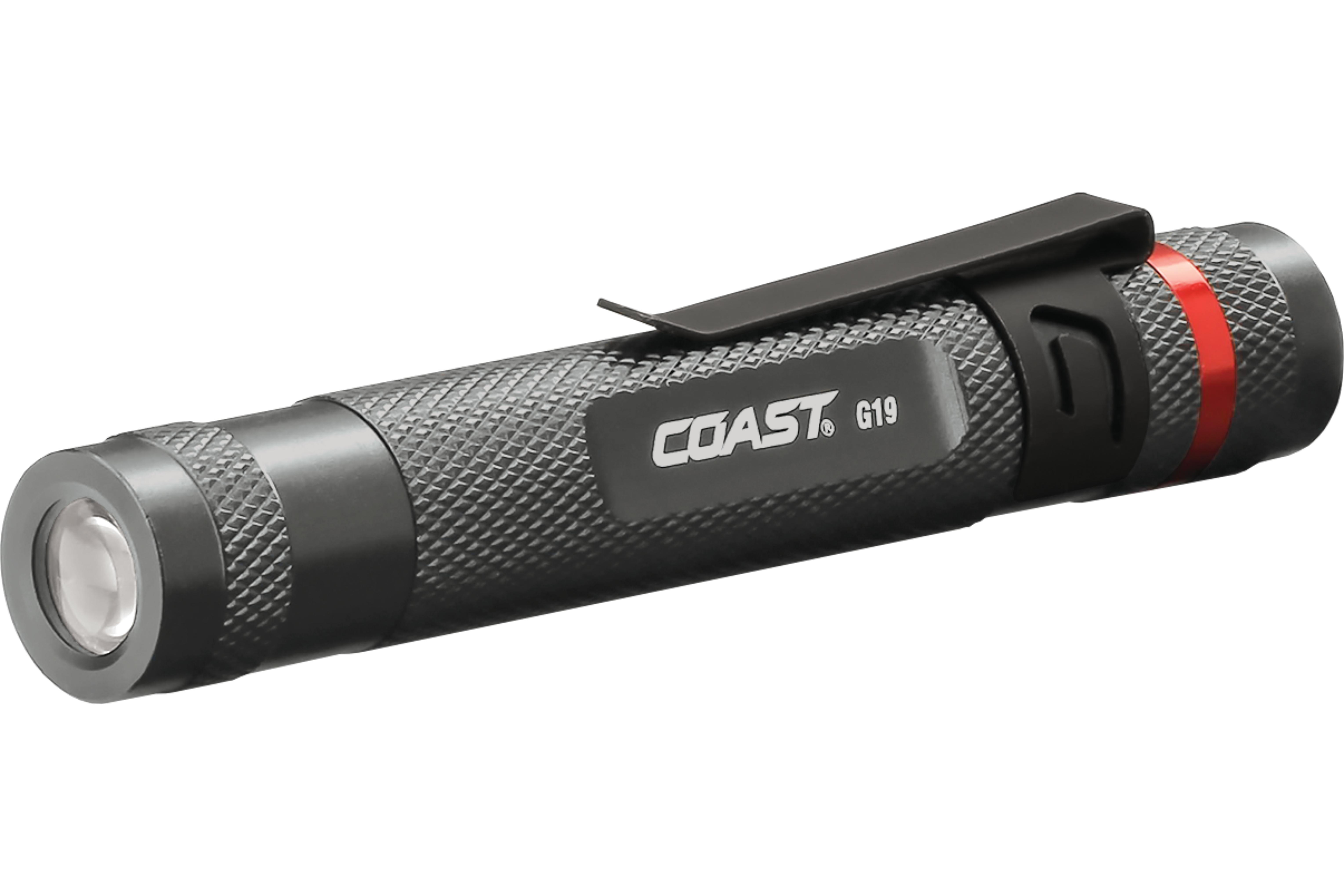 Coast G19 aluminium inspection torch with clip