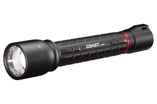 COAST XP14R rechargeable LED flashlight Side view