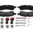 Rear Brake Pad Set Master 24>